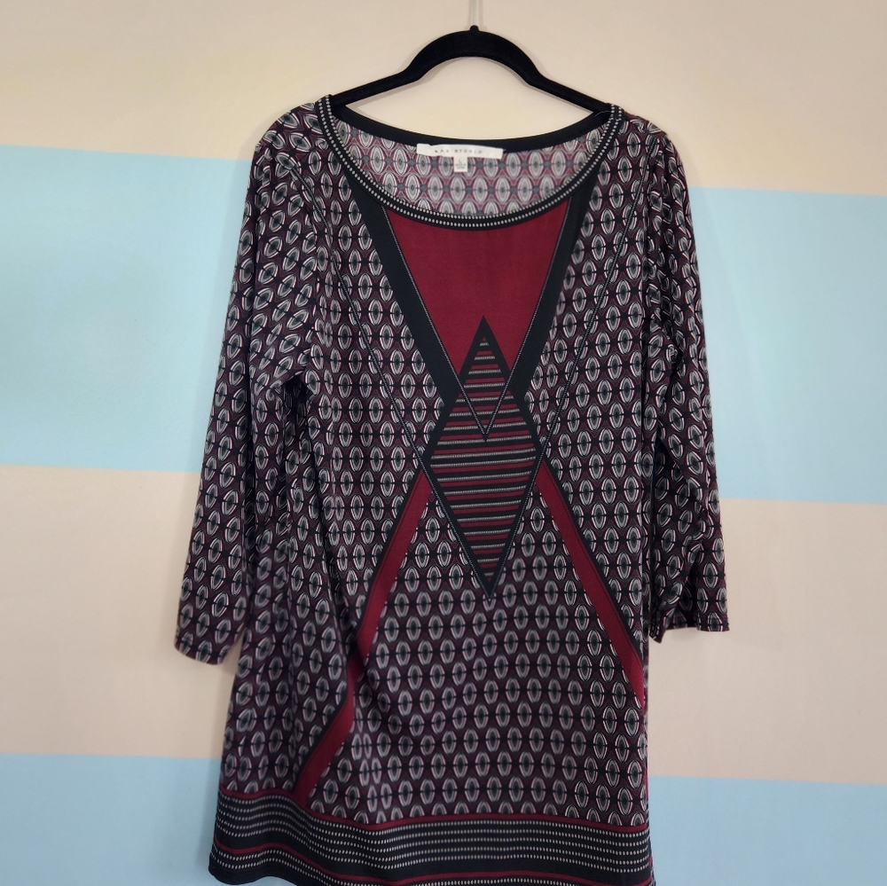 Max Studio Patterned Mini Dress - image 5